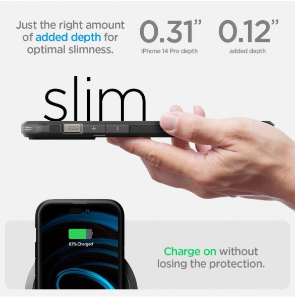 Spigen TOUGH ARMOR MAG MAGSAFE IPHONE 14 PRO SVART