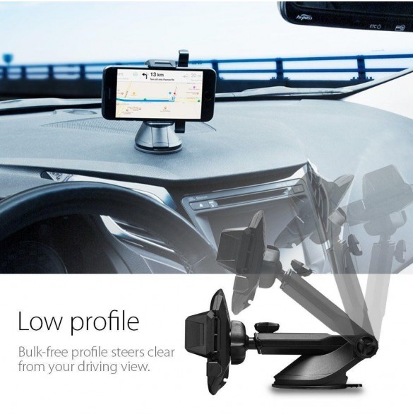 Spigen TS35 SIGNATURE CAR MONTERINGSHÅLLARE SVART