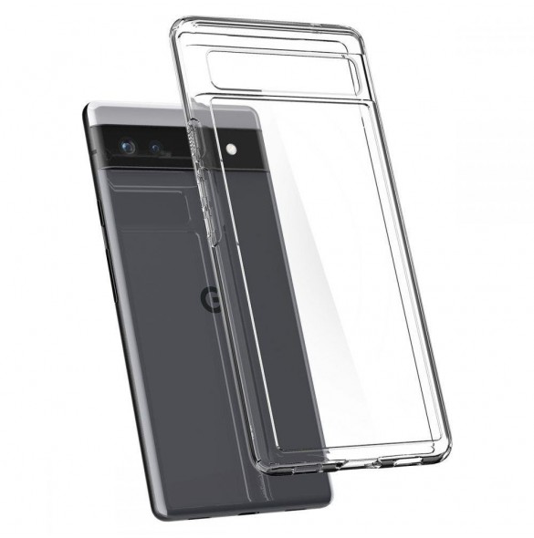 Spigen Ultra Hybrid fodral för Google Pixel 6A transparent