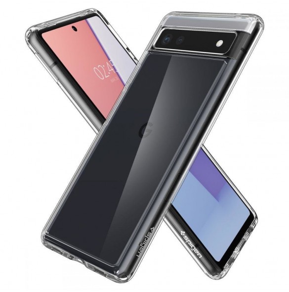 Spigen Ultra Hybrid fodral för Google Pixel 6A transparent
