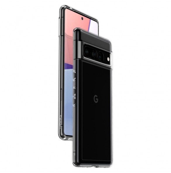 Spigen Ultra Hybrid-fodral för Google Pixel 7 Pro genomskinligt