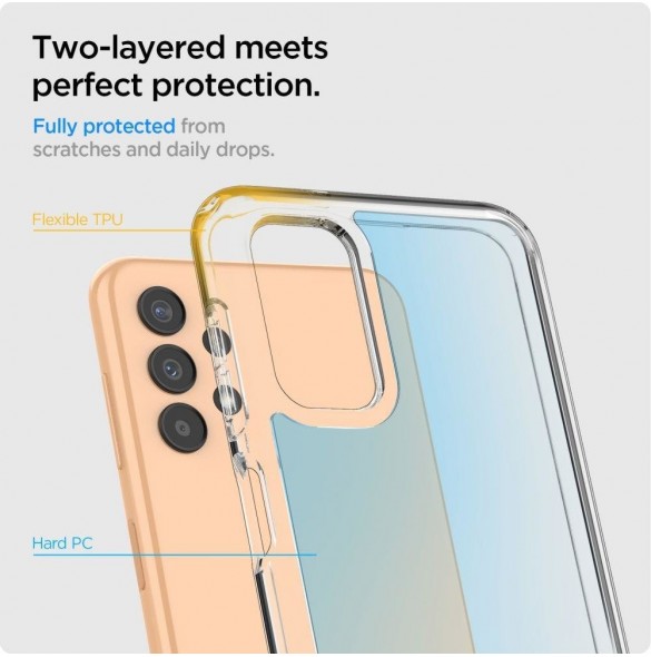 Spigen ULTRA HYBRID GALAXY A13 4G / LTE CRYSTAL CLEAR