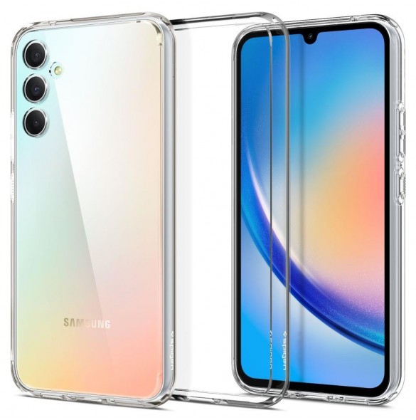 Spigen ULTRA HYBRID GALAXY A34 5G KRISTALKLAR