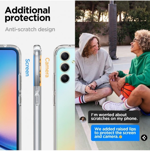 Spigen ULTRA HYBRID GALAXY A34 5G KRISTALKLAR