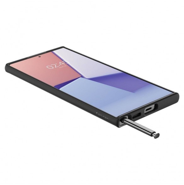 Spigen ULTRA HYBRID GALAXY S22 ULTRA MATT SVART