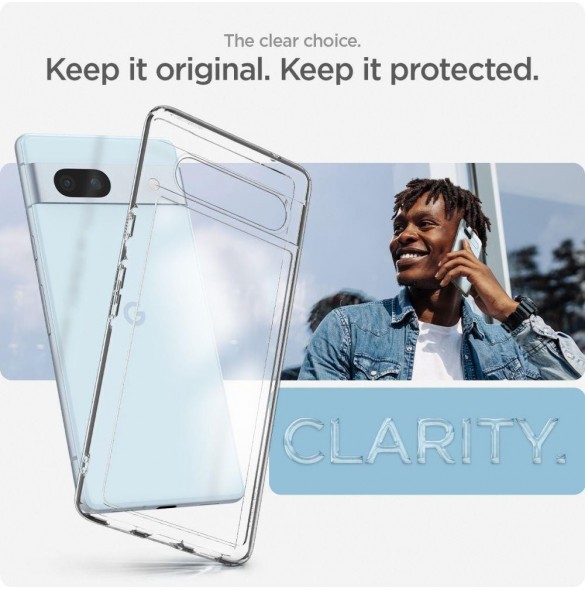 Spigen ULTRA HYBRID GOOGLE PIXEL 7A KRISTALKLAR