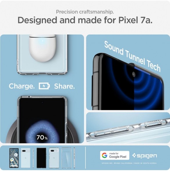 Spigen ULTRA HYBRID GOOGLE PIXEL 7A KRISTALKLAR