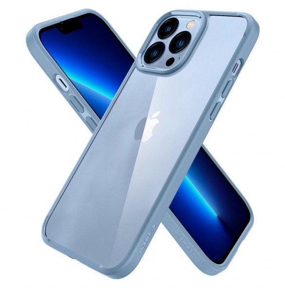 Spigen ULTRA HYBRID IPHONE 13 PRO MAX SIERRA BLÅ