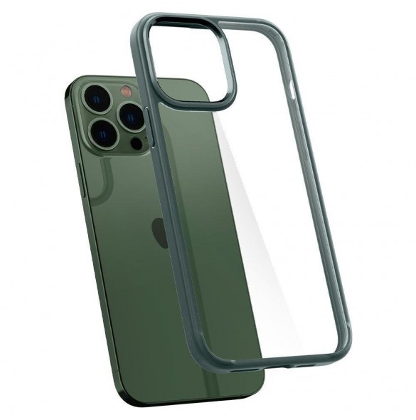 Spigen ULTRA HYBRID IPHONE 13 PRO MIDNIGHT GREEN