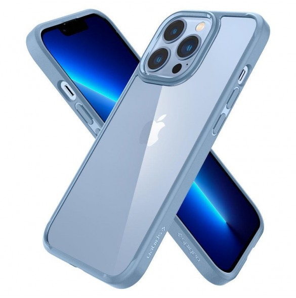 Spigen ULTRA HYBRID IPHONE 13 PRO SIERRA BLÅ