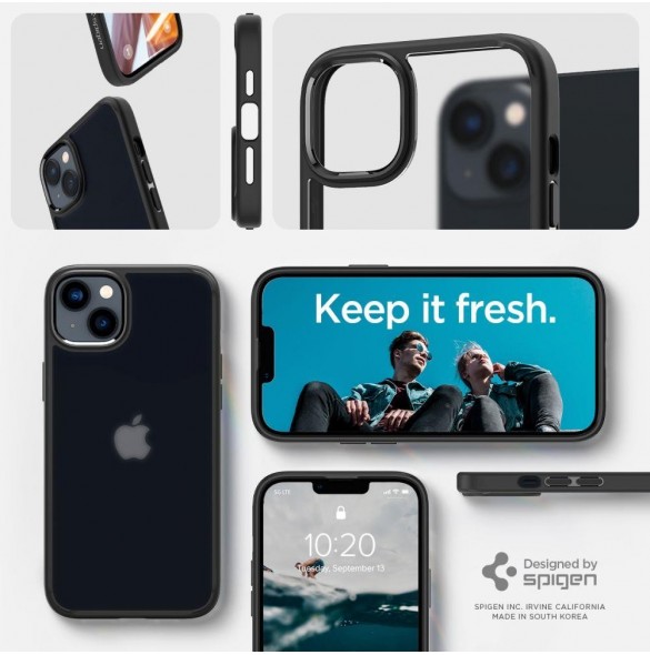 Spigen ULTRA HYBRID IPHONE 14 PLUS FROST SVART