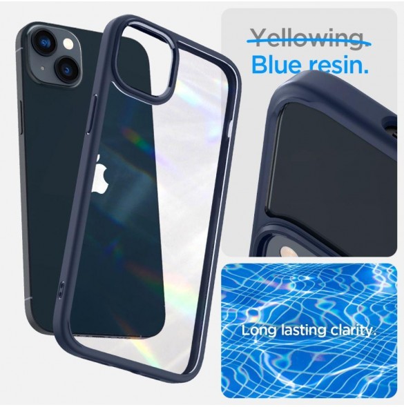 Spigen ULTRA HYBRID IPHONE 14 PLUS MARINBLÅ