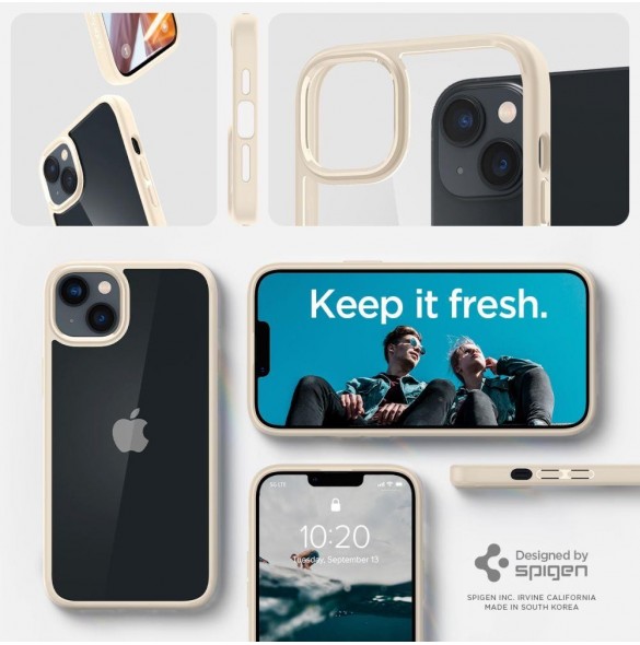 Spigen ULTRA HYBRID IPHONE 14 PLUS SANDBEIGE