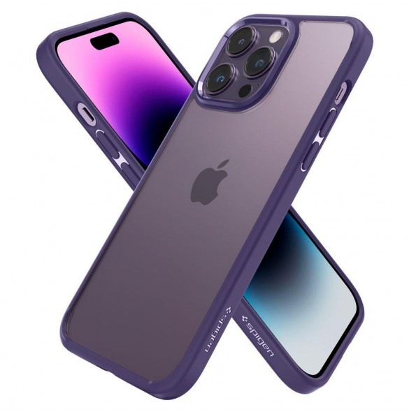 Spigen ULTRA HYBRID IPHONE 14 PRO DEEP LILA