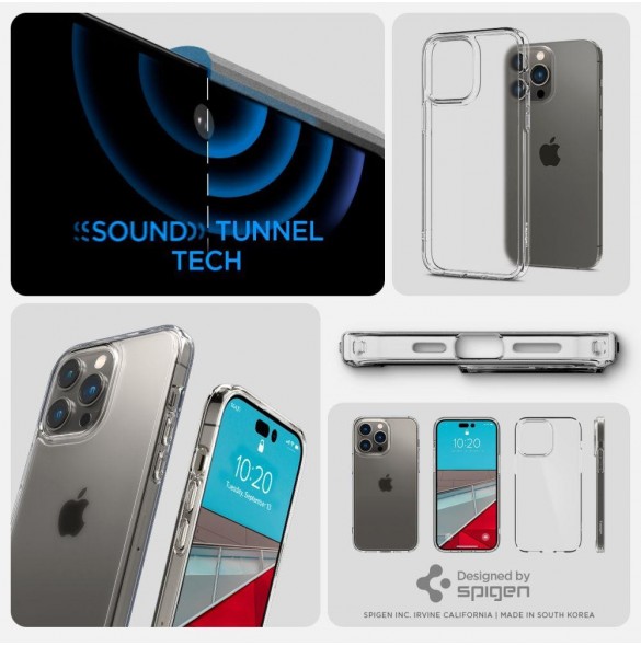 Spigen ULTRA HYBRID IPHONE 14 PRO FROST CLEAR
