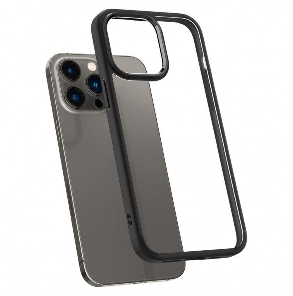 Spigen ULTRA HYBRID IPHONE 14 PRO MATSVART