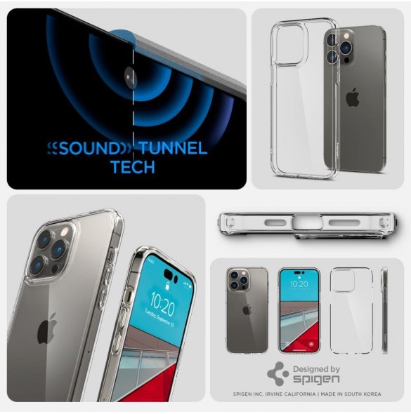 Spigen ULTRA HYBRID IPHONE 14 PRO MAX CRYSTAL CLEAR