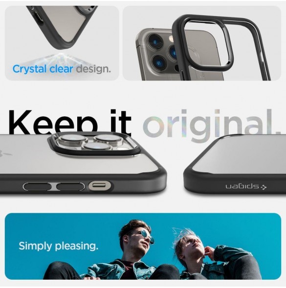 Spigen ULTRA HYBRID IPHONE 14 PRO MAX MATSVART