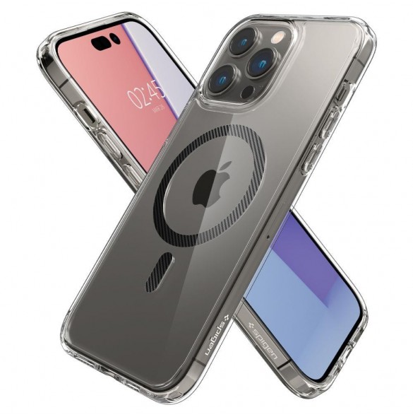 Spigen ULTRA HYBRID MAG MAGSAFE IPHONE 14 PRO KOLFIBER