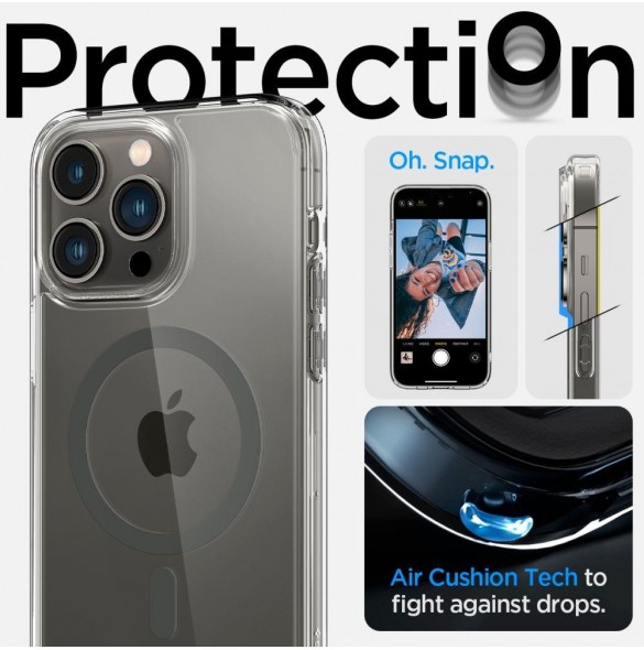 Spigen ULTRA HYBRID MAG MAGSAFE IPHONE 14 PRO GRAPHITE