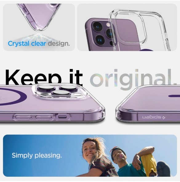 Spigen ULTRA HYBRID MAG MAGSAFE IPHONE 14 PRO MAX DEEP LILA