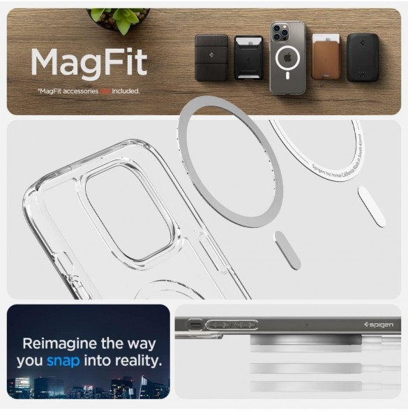 Spigen ULTRA HYBRID MAG MAGSAFE IPHONE 14 PRO WHITE