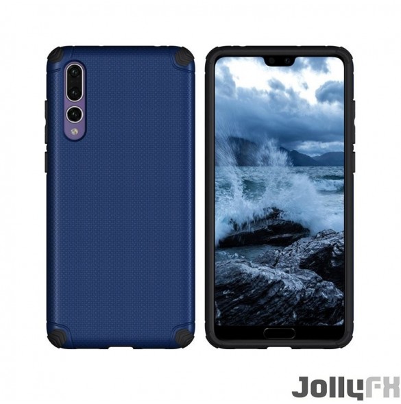 Marinblå och väldigt snyggt skydd Huawei P20 Pro.