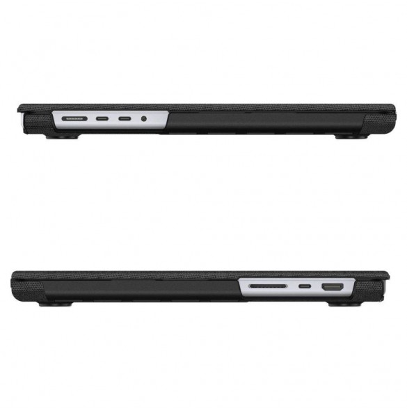 Spigen URBAN FIT MACBOOK PRO 16 2021-2022 SVART