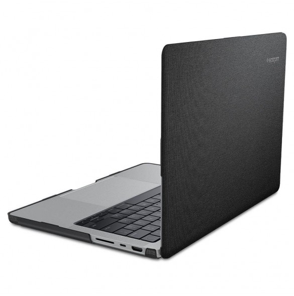 Spigen URBAN FIT MACBOOK PRO 16 2021-2022 SVART