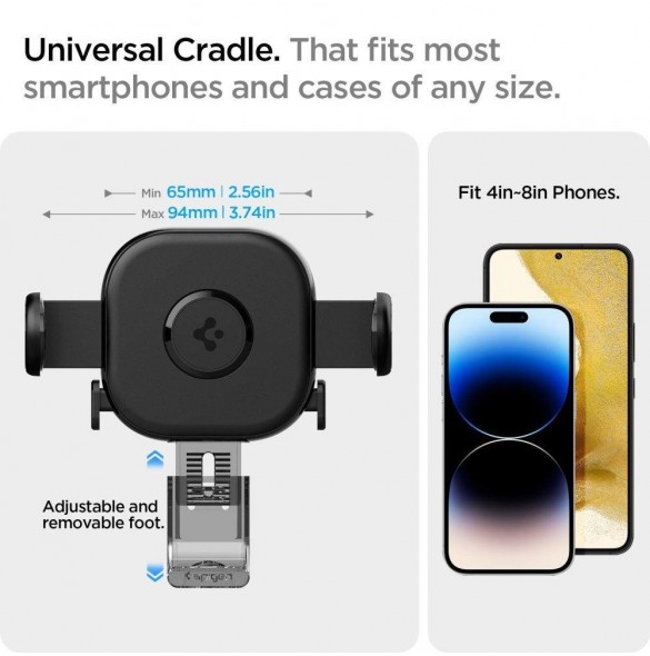 Spigen UTS12 ONETAP UNIVERSAL VENT CAR MOUNT BLACK