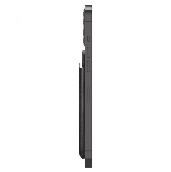 Spigen VALENTINUS MAGSAFE UNIVERSAL MAGNETISK KORTHÅLLARE SVART