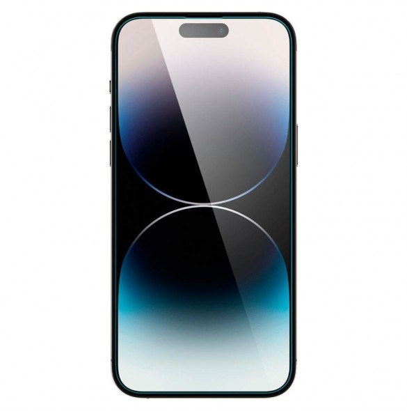 Härdat glas för iPhone 14 Pro med Spigen Glas.tR EZ FIT applikator (2 st.)