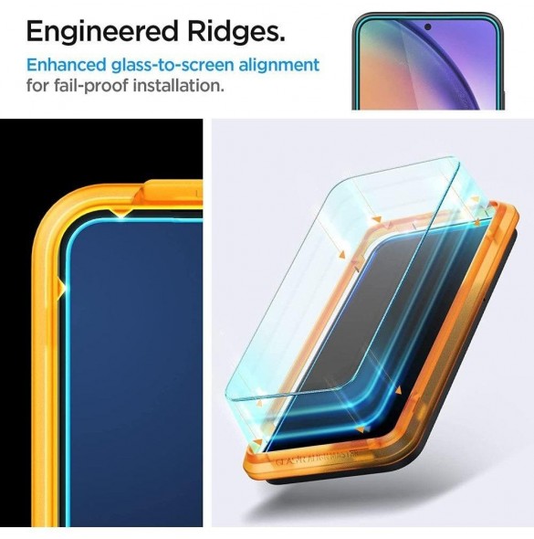 HÄRDAT GLAS Spigen ALM GLAS.TR 2-PACK GALAXY A54 5G CLEAR