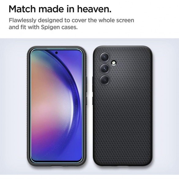 HÄRDAT GLAS Spigen ALM GLAS.TR 2-PACK GALAXY A54 5G CLEAR