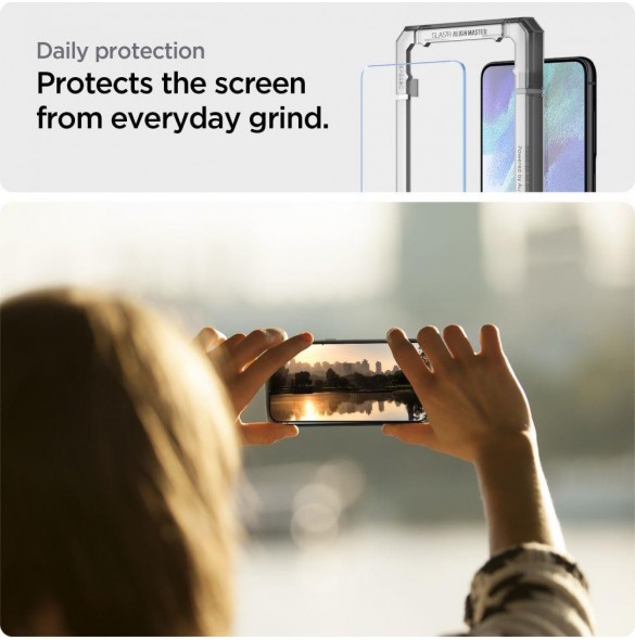HÄRDAT GLAS Spigen ALM GLAS.TR 2-PACK GALAXY S21 FE