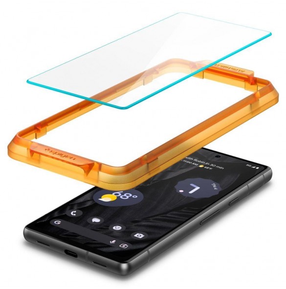 HÄRDAT GLAS Spigen ALM GLAS.TR 2-PACK GOOGLE PIXEL 7A CLEAR