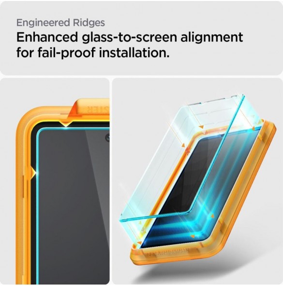 HÄRDAT GLAS Spigen ALM GLAS.TR 2-PACK GOOGLE PIXEL 7A CLEAR