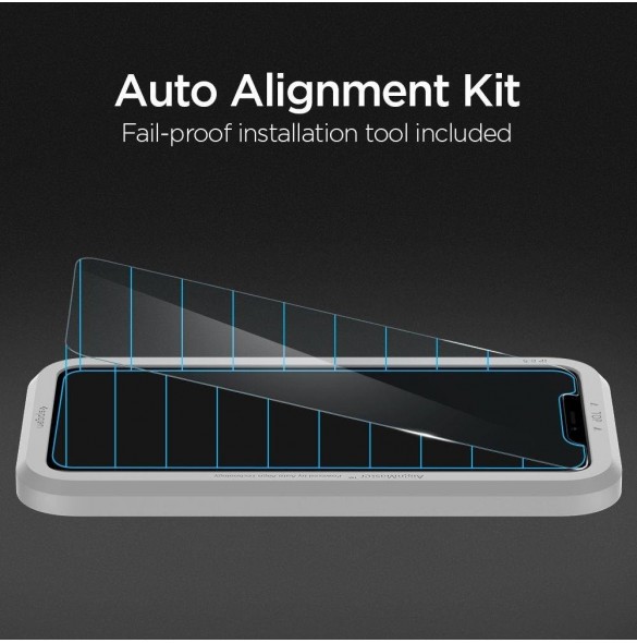 HÄRDAT GLAS Spigen ALM GLAS.TR SLIM 2-PACK IPHONE 11