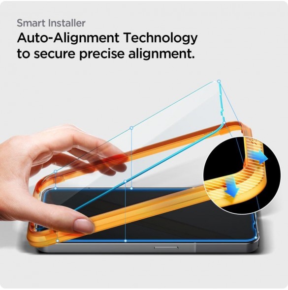 HÄRDAT GLAS Spigen ALM GLAS.TR SLIM 2-PACK INGENTING TELEFON 1 CLEAR