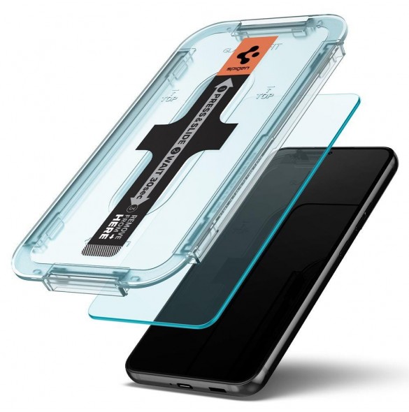 HÄRDAT GLAS Spigen GLAS.TR "EZ FIT" 2-PACK GALAXY S22