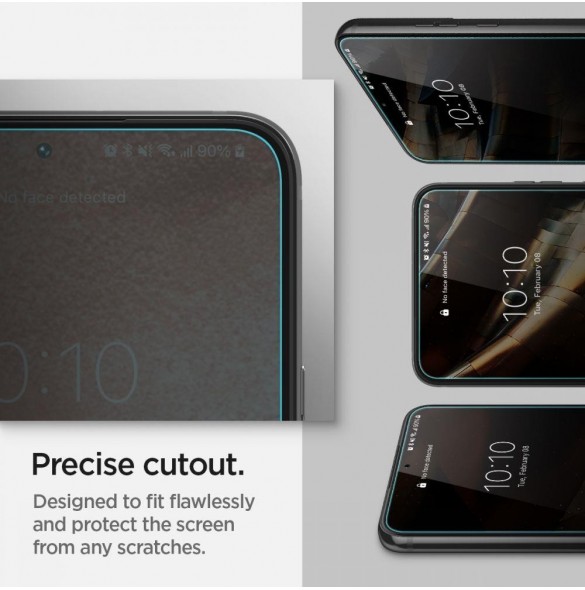 HÄRDAT GLAS Spigen GLAS.TR "EZ FIT" 2-PACK GALAXY S22