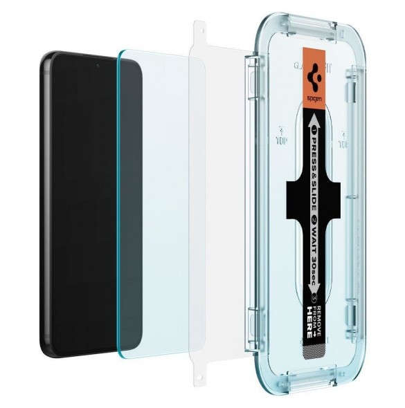 HÄRDAT GLAS Spigen GLAS.TR "EZ FIT" 2-PACK GALAXY S22+ PLUS