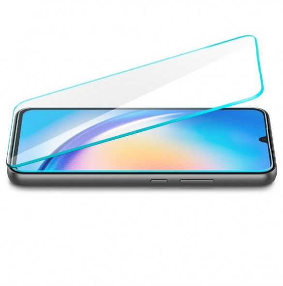HÄRDAT GLAS Spigen GLAS.TR SLIM 2-PACK GALAXY A34 5G CLEAR