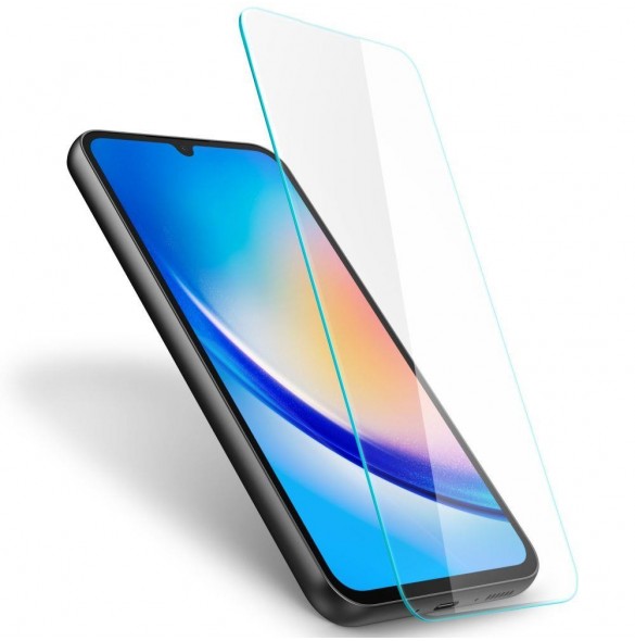 HÄRDAT GLAS Spigen GLAS.TR SLIM 2-PACK GALAXY A34 5G CLEAR