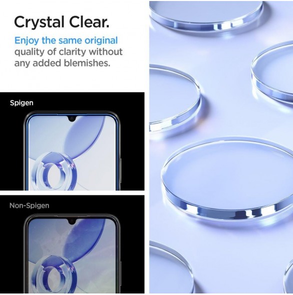 HÄRDAT GLAS Spigen GLAS.TR SLIM 2-PACK GALAXY A34 5G CLEAR