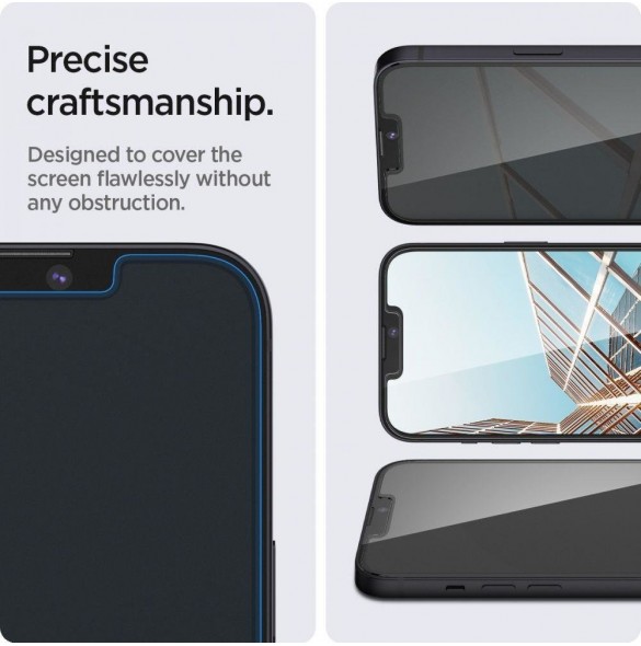 HÄRDAT GLAS Spigen GLAS.TR SLIM IPHONE 13 / 13 PRO / 14 INTEGRITET