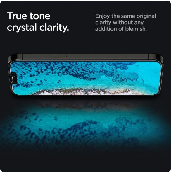 HÄRDAT GLAS Spigen GLAS.TR SLIM IPHONE 13 / 13 PRO / 14 INTEGRITET