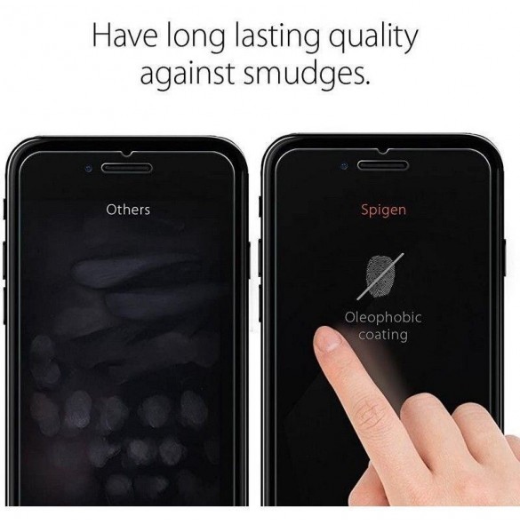 HÄRDAT GLAS Spigen GLAS.TR SLIM IPHONE 7 / 8 / SE 2020 / 2022