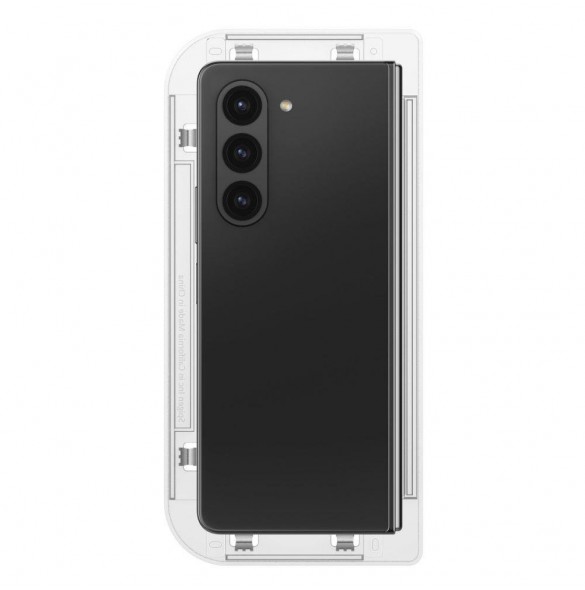 HÄRDAT GLAS Spigen GLAS.TR" EZ FIT" 2-PACK GALAXY Z Fold 5 CLEAR