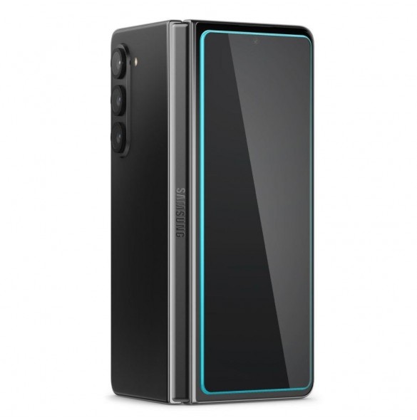 HÄRDAT GLAS Spigen GLAS.TR" EZ FIT" 2-PACK GALAXY Z Fold 5 CLEAR